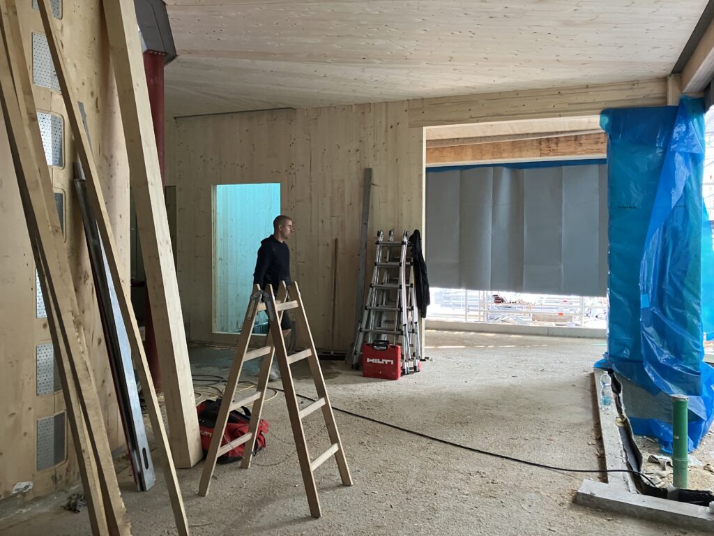 Ingeborg Pohl Kinderoase an der TUM: Eingangsbereich im Erdgeschoss