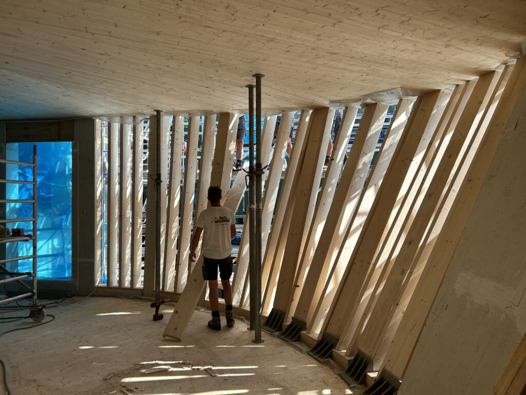 Ingeborg Pohl Kinderoase an der TUM: Eckbereich des Gruppenraums (Südwest)