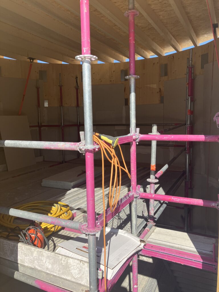 Ingeborg Pohl Kinderoase an der TUM: Brandschutzbekleidung im Innentreppenraum