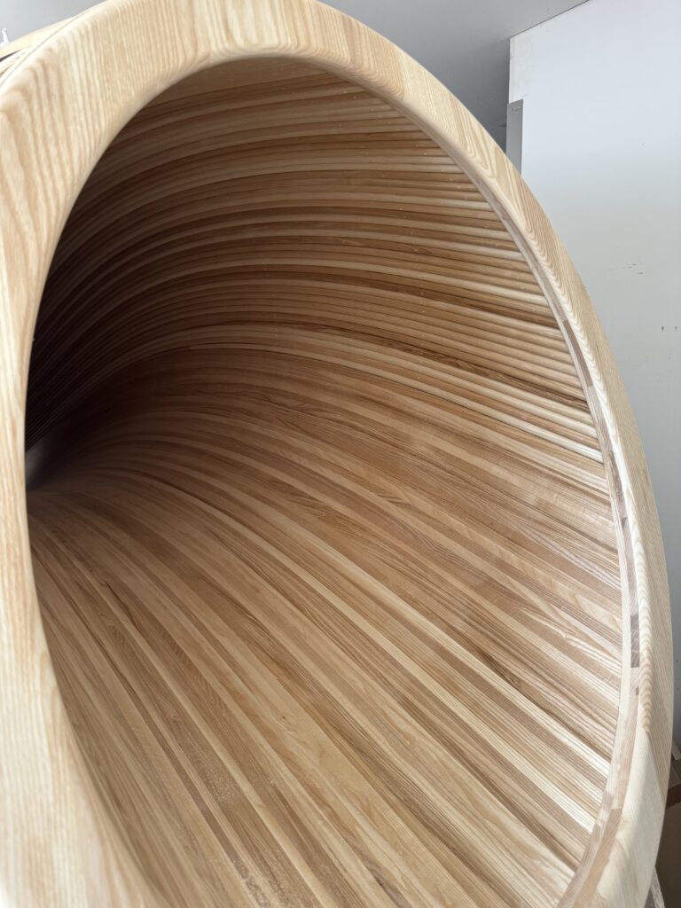 Kinderoase an der TUM - Bau der Rutsche