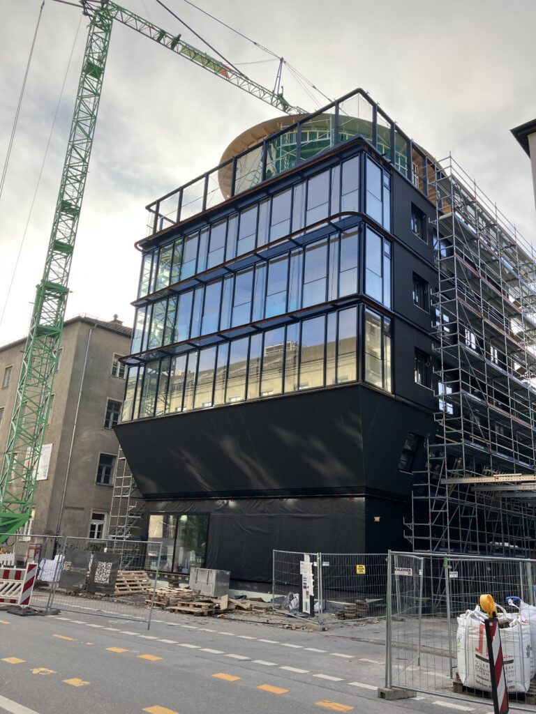 Ingeborg Pohl Kinderoase an der TUM: Blick auf die Außenfassade