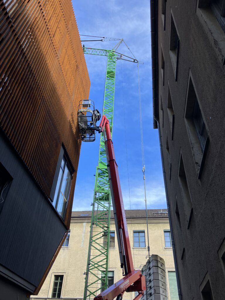 Ingeborg Pohl Kinderoase an der TUM: Die Bekleidung schließt sich