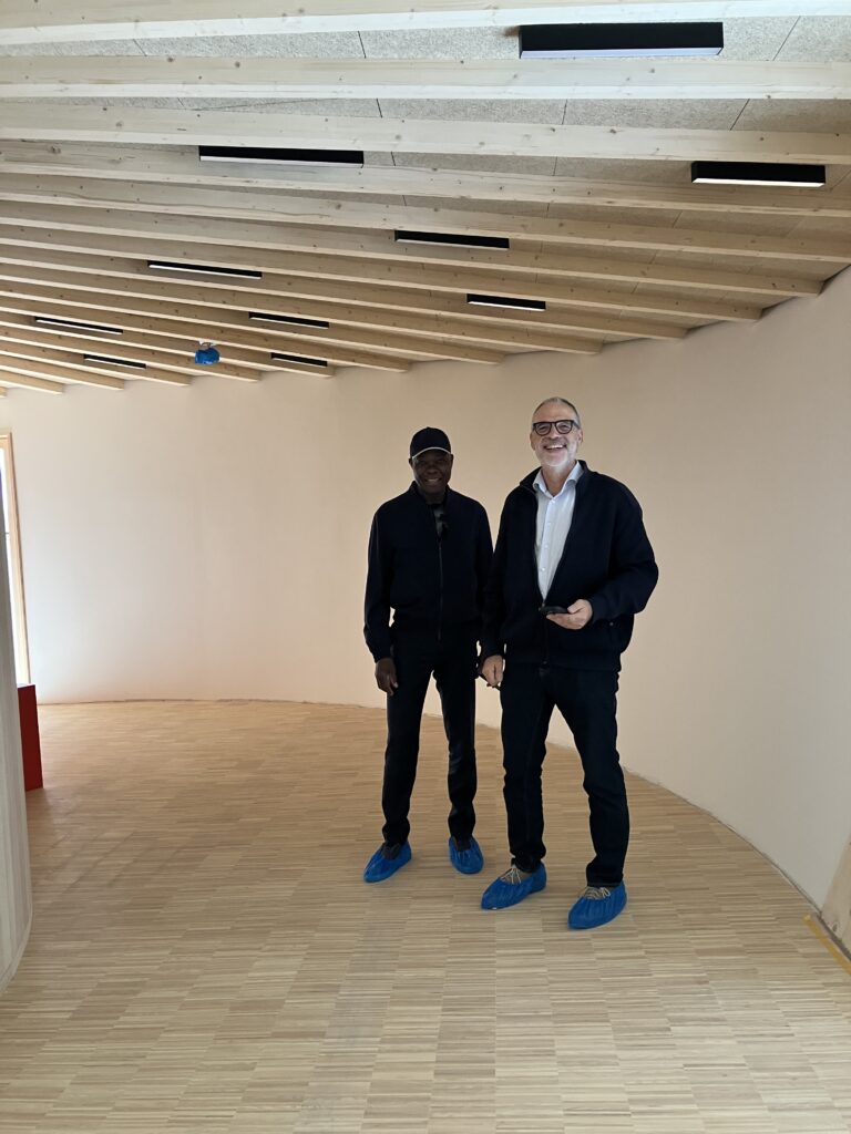Ingeborg Pohl Kinderoase an der TUM: Francis Kéré und Antony Groß (GF GAPP)